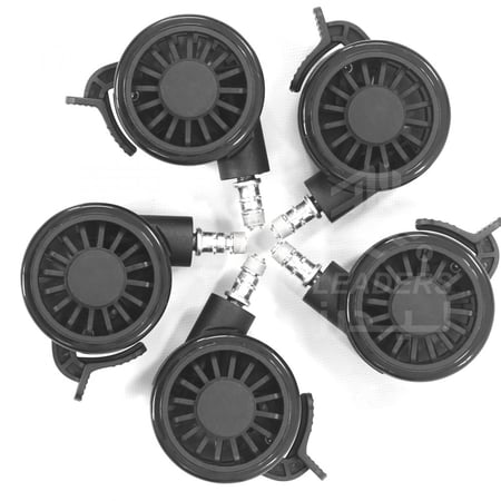 عجلات تدحرج مع قفل  Sport Game Chair Castor With Lock