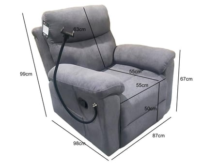swivel Recline Sofa From Leaders Chairs