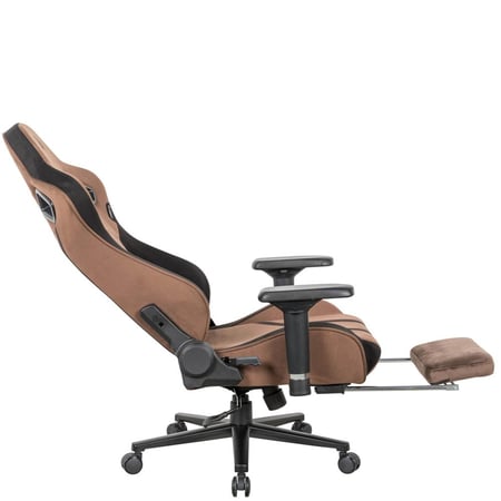 Velvet Camry Brown Game Chair From Leaderschairs