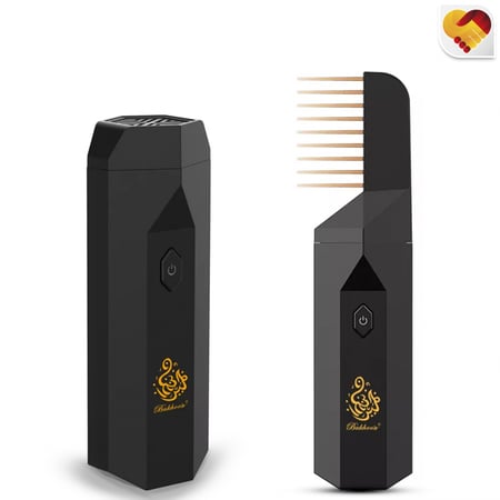 مبخرة بخور محمولة باللون الاسود  -مفهوم الذكرى