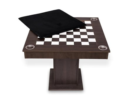 طاولة بلوت و شطرنج مرتفعة 2x1
