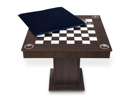 طاولة بلوت و شطرنج مرتفعة 2x1