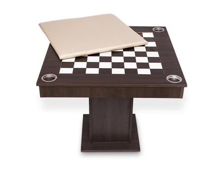 طاولة بلوت و شطرنج مرتفعة 2x1