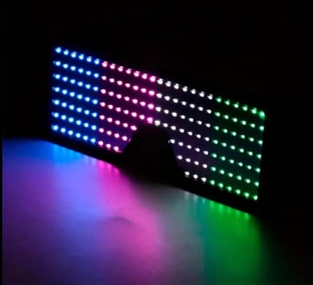 نظارة "الفلوق" المضيئة - أضف لمسة من الإبداع والجنون لمقالبك!