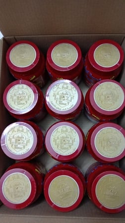 درزن قهوة بيشة كيف خولان كرتون 12علبه 500 جرام