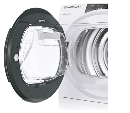 نشافة ملابس كاندي 9ك ابيض- مضخة حرارية -واي فاي -بلوتوث