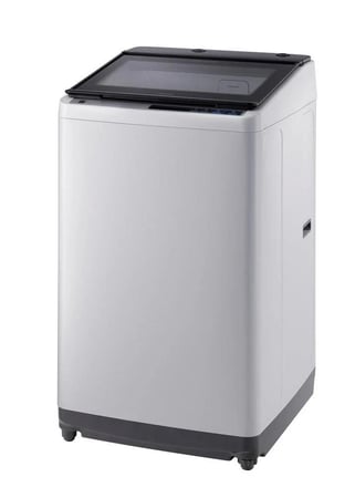 غسالة اوتوماتيك فتحة علوية هيتاشي 10 ك رمادي باب اسود تايلندي بمضخه