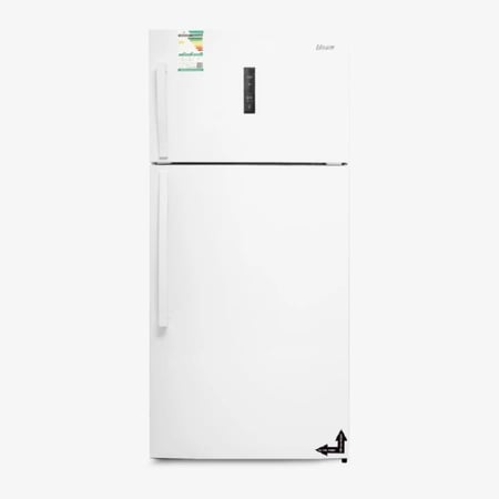 ثلاجة اوجين 564 لتر / 19.9 قدم بابين ابيض - NO FROST