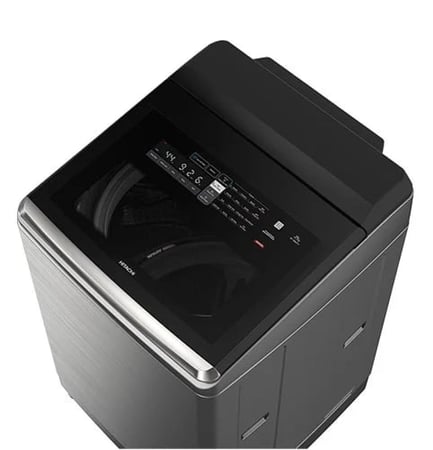 غسالة هيتاشى 25 كيلو اوتوماتيك فتحة علوية استيل