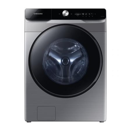 سامسونج غسالة ومجفف تحميل أمامي – 18 كجم غسيل و 11 كجم تجفيف – 24 برنامج – فضي