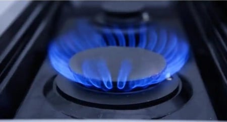 فرن WELLGAS غاز برتغالي ستيل 5 عيون 90*60