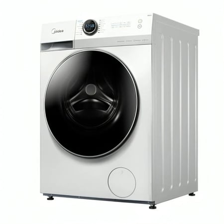 غسالة اوتوماتيك فتحة امامية ميديا 12 كيلو واي فاي ابيض