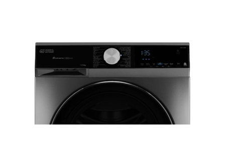 غساله جنرال سوبريم اتوماتيك استيل كومبو 14 برنامج 13 كيلو غسيل تنشيف 8 كيلو انفيرتر