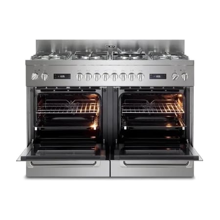 فرن البا فري ستاند 6 عيون غاز هيفي ديوتي -