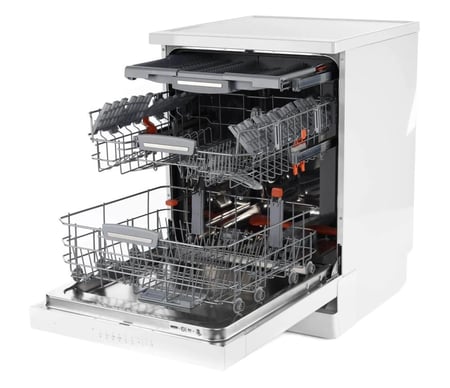 غسالة صحون اريستون 9 برامج 15 مكان أبيض ثلاث رفوف صنع في بولندا