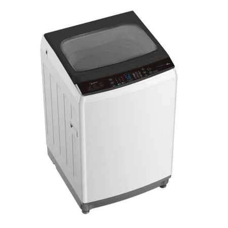 غسالة ملابس ميديا 15 كيلو تعبئة علوية ابيض صنع في الصين