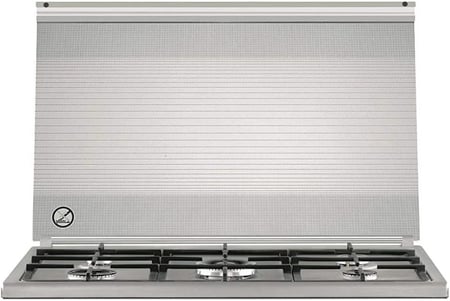 فرن غاز جيبسون 5 عيون 90×60 استيل امان