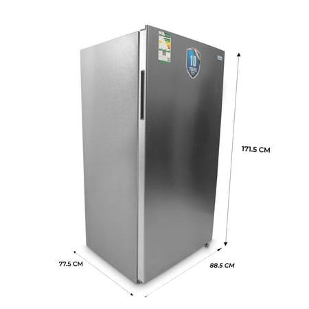 فريزر واقف + ثلاجة اوجين 481 لتر 16.9 قدم باب واحد ستايل تايلندي