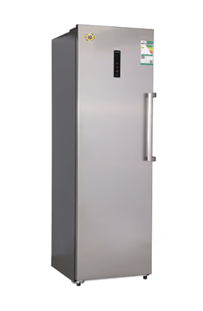 ثلاجه جنرال سوبريم , باب واحد , بخار , 12.5 قدم ، 354 لتر , استيل