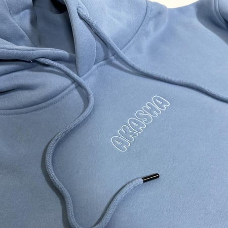 هودي اكاشا الازرق الفاتح