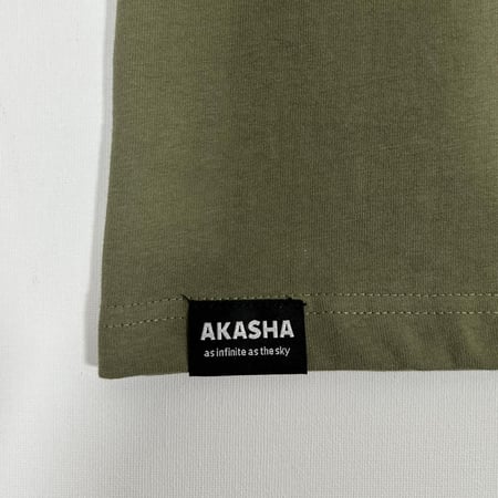 تيشيرت اكاشا الاخضر الغامق