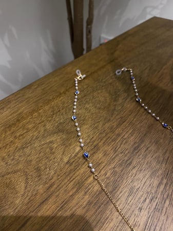 Evil Eye Glasses Chain