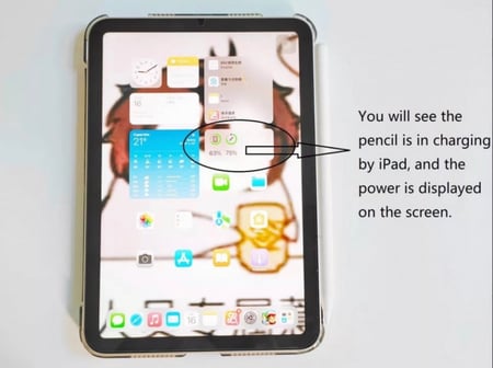 قلم أيباد برو/اير بديل، الجيل الثاني، يدعم الشحن المغناطيسي