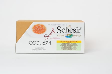 شيزر ظرف  شوربة سمك التونا البرية مع القرع 20*85غ