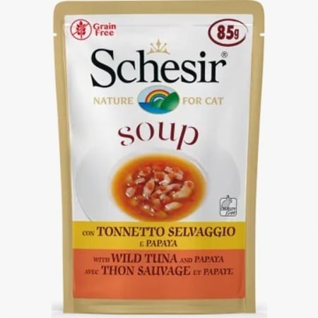 شيزر ظرف شوربة تونا بري صغير مع بابايا 85 غ