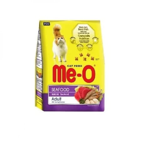 ميو طعام جاف للقطط بالمأكولات البحريه للقطط البالغة 7كغ  Me-O