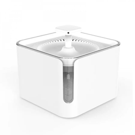 نافورة مشربية مربعة تحتوي على اضاءة 3 لتر