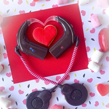 داعم سلك السماعة