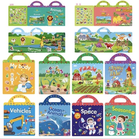 ملصق كتاب باستخدامات متعددة