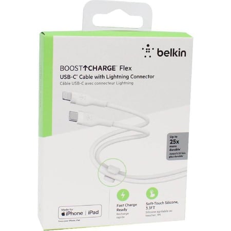 سلك شاحن معتمد من ابل PD to IPhone  بطول 3M من belkin