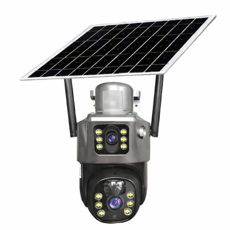 كاميرا مراقبة على الطاقة الشمسية بدقة 4K