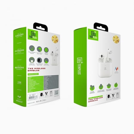 سماعة ايربودز لا سلكية من TENPLUS