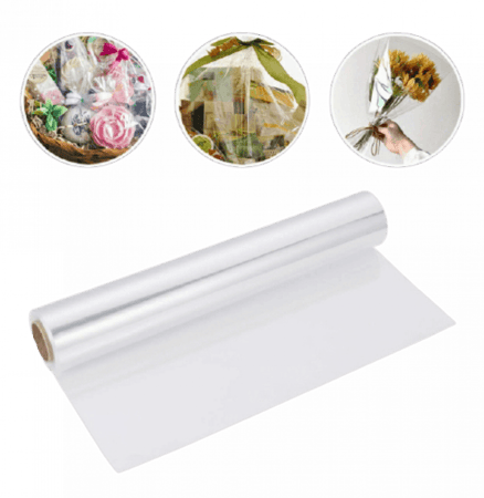 رول سلوفان شفاف للتغليف 100 متر