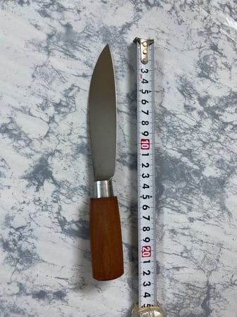 سكين ام شوكه الالمانيه الاصليه الدمعه معدن كربون استيل