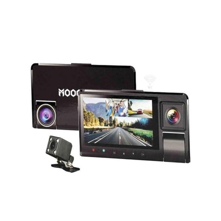 كاميرا MOOGMAX الأمامية والخلفية بدقة 4K