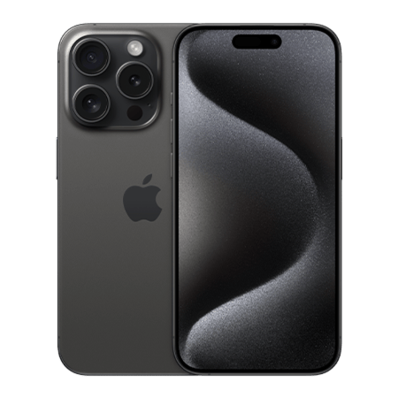 ايفون 15 برو اسود 256gb