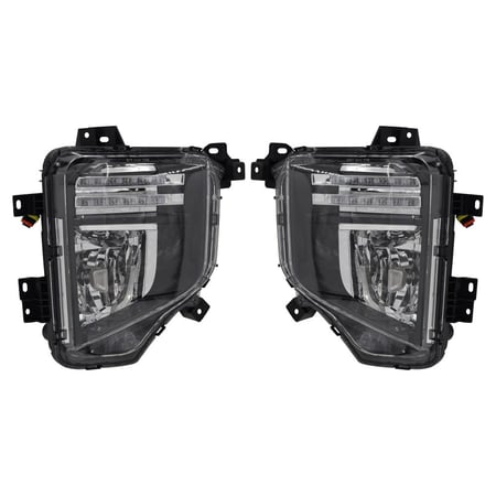 مصابيح ضباب ليد تريتون ومونتيرو 2020 كشافات ضباب جهتين