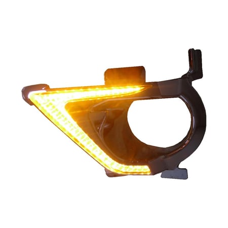 طقم مصابيح ضباب انوفا 2016-2017 ليد+لمبة إشارة وظيفتين  قطعتين