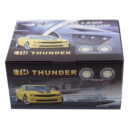 مصابيح ضباب ليد لسيارة  شفروليه و جمس و دوج كشافات قطعتين