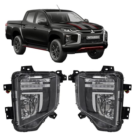 مصابيح ضباب ليد تريتون ومونتيرو 2020 كشافات ضباب جهتين