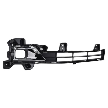 غطاء كشافات ضباب لاندكروزر 2019-2016 قطعتين بدون مصباح أســـود