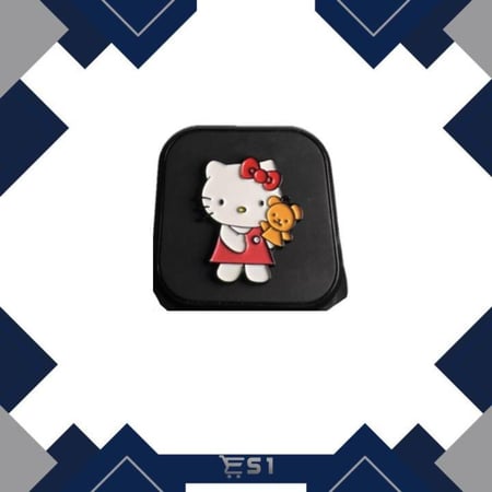 ملصق معدني | Hello kitty #2