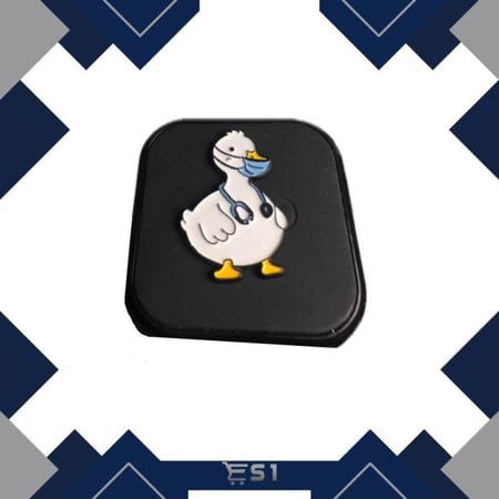 ملصق معدني | Dr. Duck
