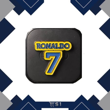 ملصق معدني | Ronaldo yellow