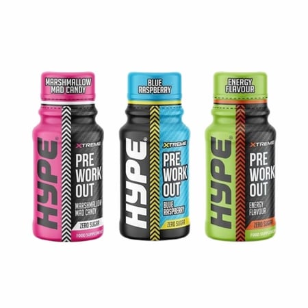 شوت بري وورك أوت هايب 60 مل - HYPE PRE WORK OUT