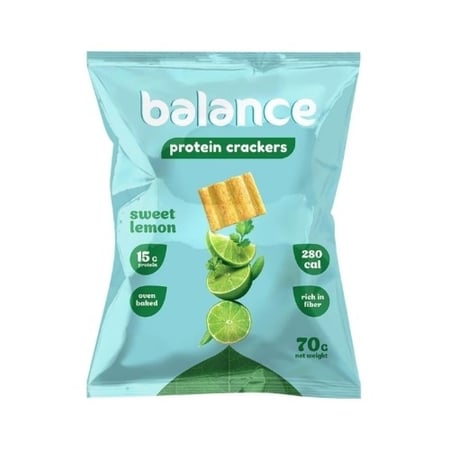 مقرمشات بروتين بالانس 70 جم - Balance Protein Crackers